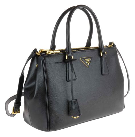 borsa prada nera a spalla|Borsa a spalla in pelle in Nero .